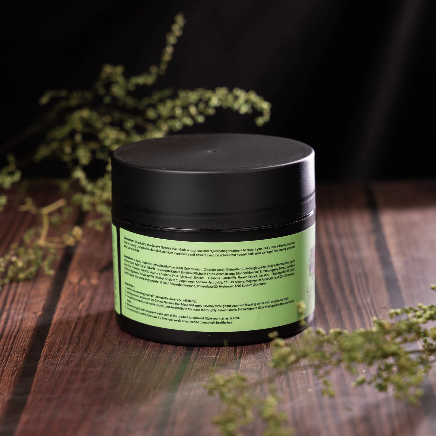 Hair Mask With Bhringraj, Hibiscus, Zinc & Magnesium, 200g - No.1 Brand in India