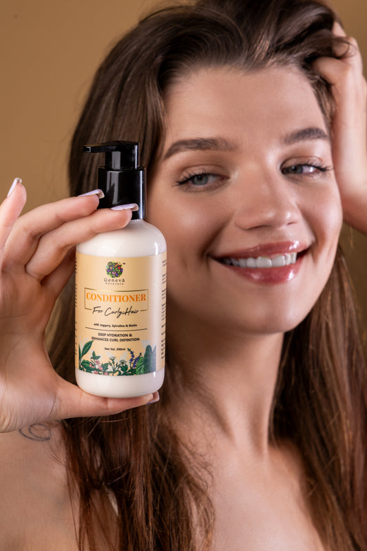 Conditioner for Curly Hair With Reetha, Ashwagandha & Shikakai, 200ml - No.1 Brand in India