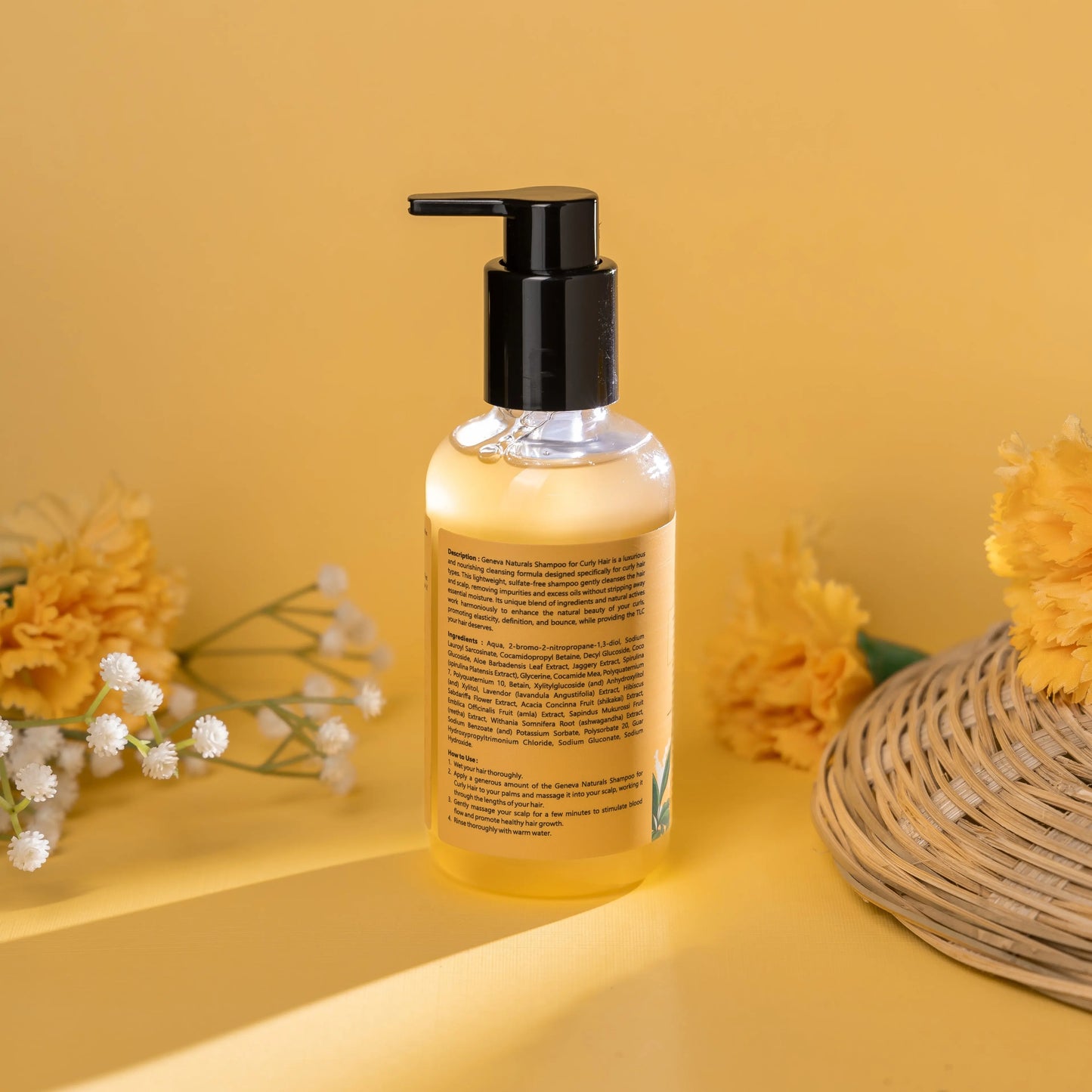 Shampoo for Hair fall With Rosemary oil, Biotin & Saw palmetto extract, 220ml - No.1 Brand in India