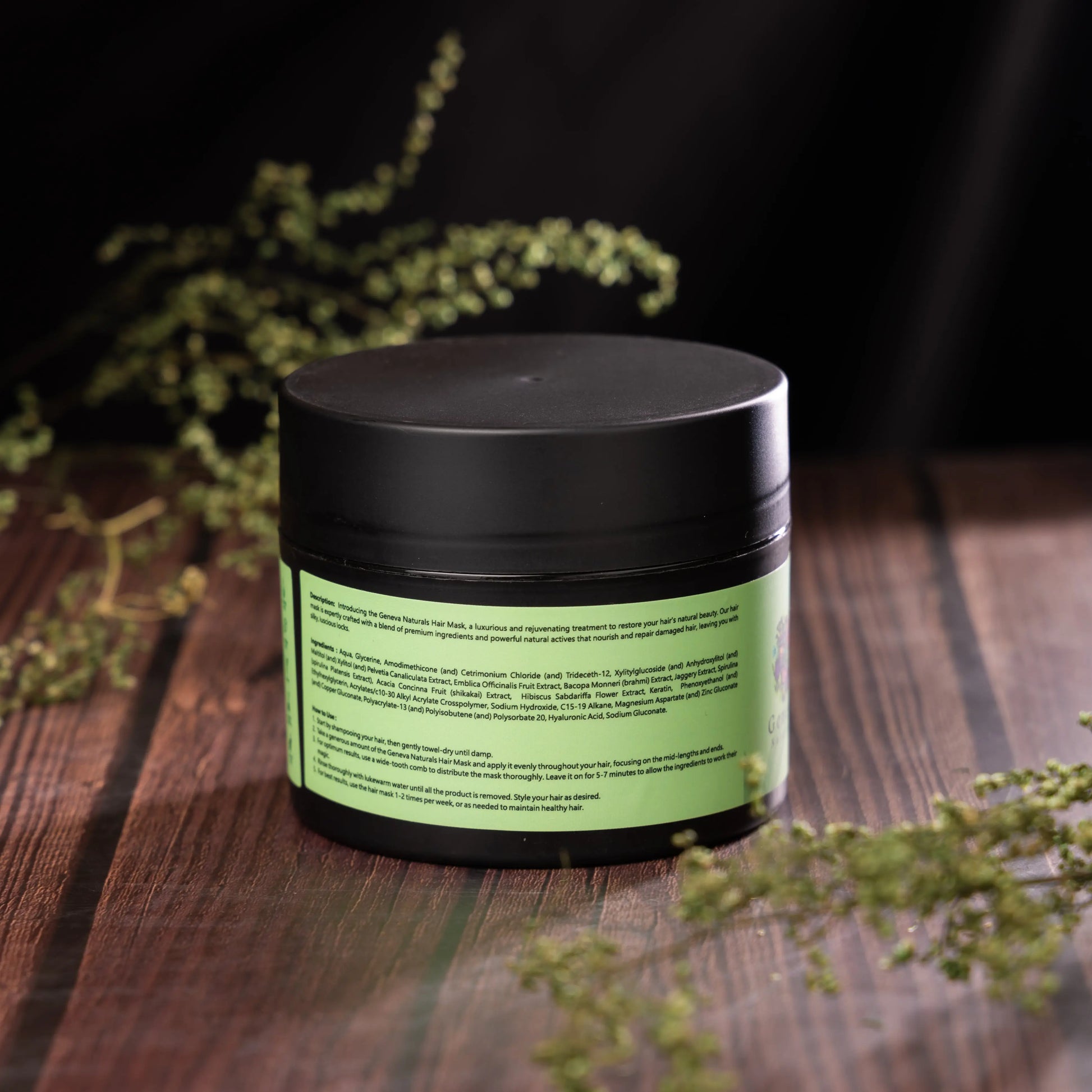 Hair Mask With Bhringraj, Hibiscus, Zinc & Magnesium, 200g - No.1 Brand in India