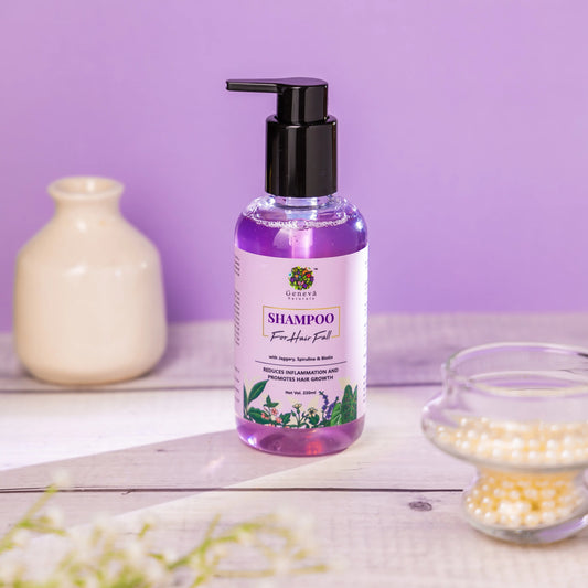 Shampoo for Hair fall With Rosemary oil, Biotin & Saw palmetto extract, 220ml - No.1 Brand in India
