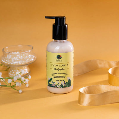 Cocoa Vanilla Body Lotion With Cocoa Butter, Almond Oil & Vitamin E, 200ml - No.1 Brand in India