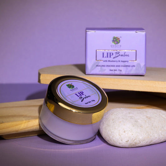 Beetroot Lip Balm With Shea Butter, Jaggery & Spirulina Extract, 15g - No.1 Brand in India