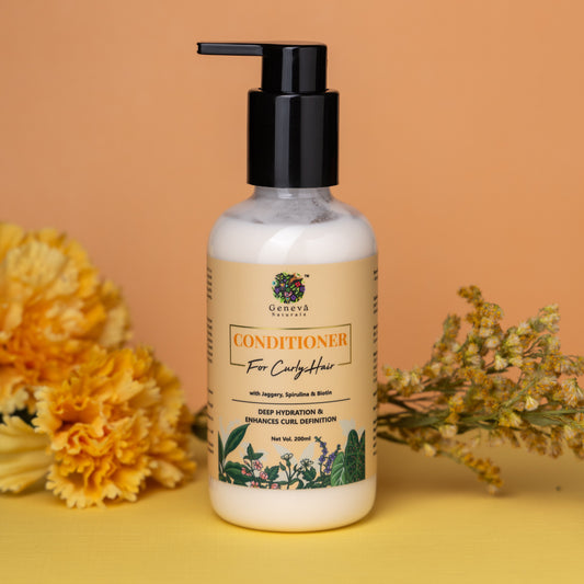 Conditioner for Curly Hair With Reetha, Ashwagandha & Shikakai, 200ml - No.1 Brand in India