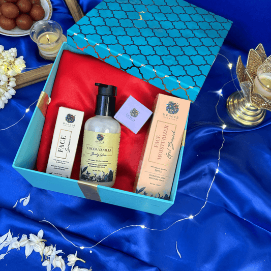 Face Moisturizer, Face Serum, lip balm, Cocoa Vanilla Body lotion - No.1 Brand in India